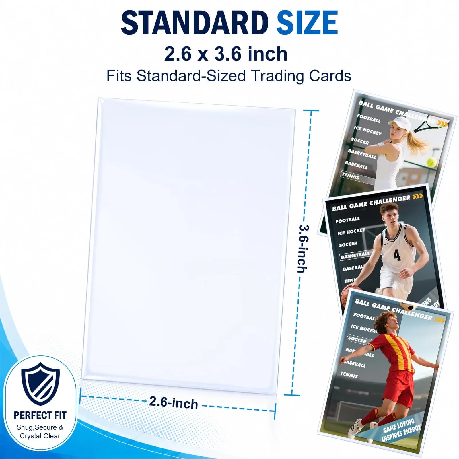 Kitoyz 500 Count Card Sleeves & Top Loaders | Non-Toxic, BPA-Free, Age-Appropriate, Educational, ASTM-Tested - view 2
