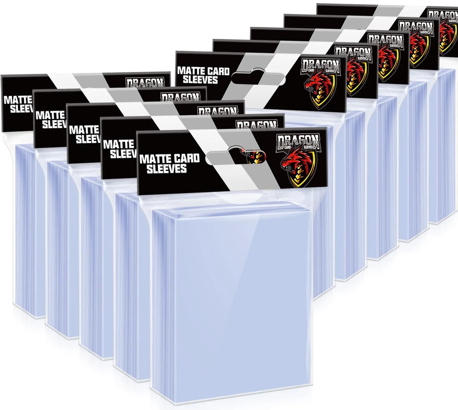 Kitoyz 1000 Counts Card Sleeves Top Loaders Clear | Protect Your Trading Cards - main product image