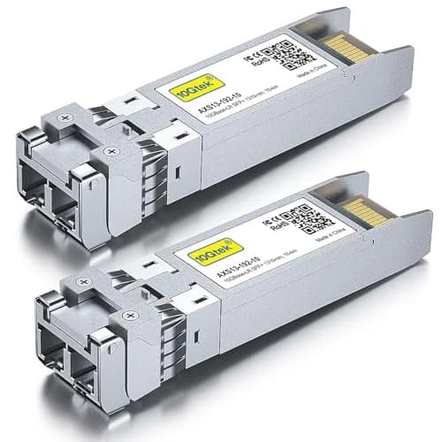 10Gtek 10GBase-LR SFP+ Transceiver 10km SMF LC Duplex 2-Pack | Network Speed Upgrade thumbnail 2