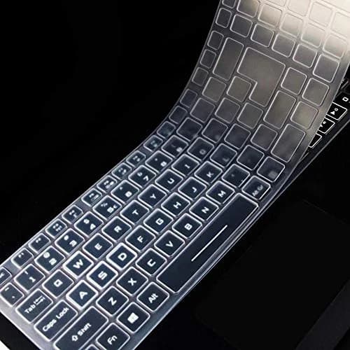 MUBUY-GOL Keyboard Cover for Acer Nitro 5 & Predator Helios 300 15.6" & 17.3" | High Transparency & Waterproof thumbnail 4