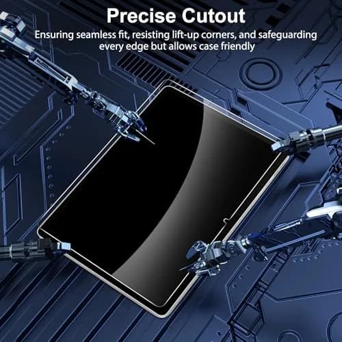 SPARIN Tempered Glass Screen Protector for Samsung Galaxy Tab S7 FE/S9 Plus/S9 FE Plus 12.4 Inch | 2-Pack HD Clear, S Pen Compatible thumbnail 7