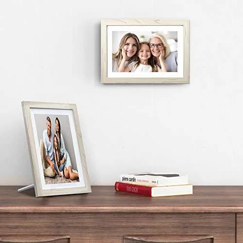 Dragon Touch Digital Picture Frame WiFi 10.1 inch IPS Touch Screen | 32GB Storage, Auto-Rotate, Share Photos via App thumbnail 7