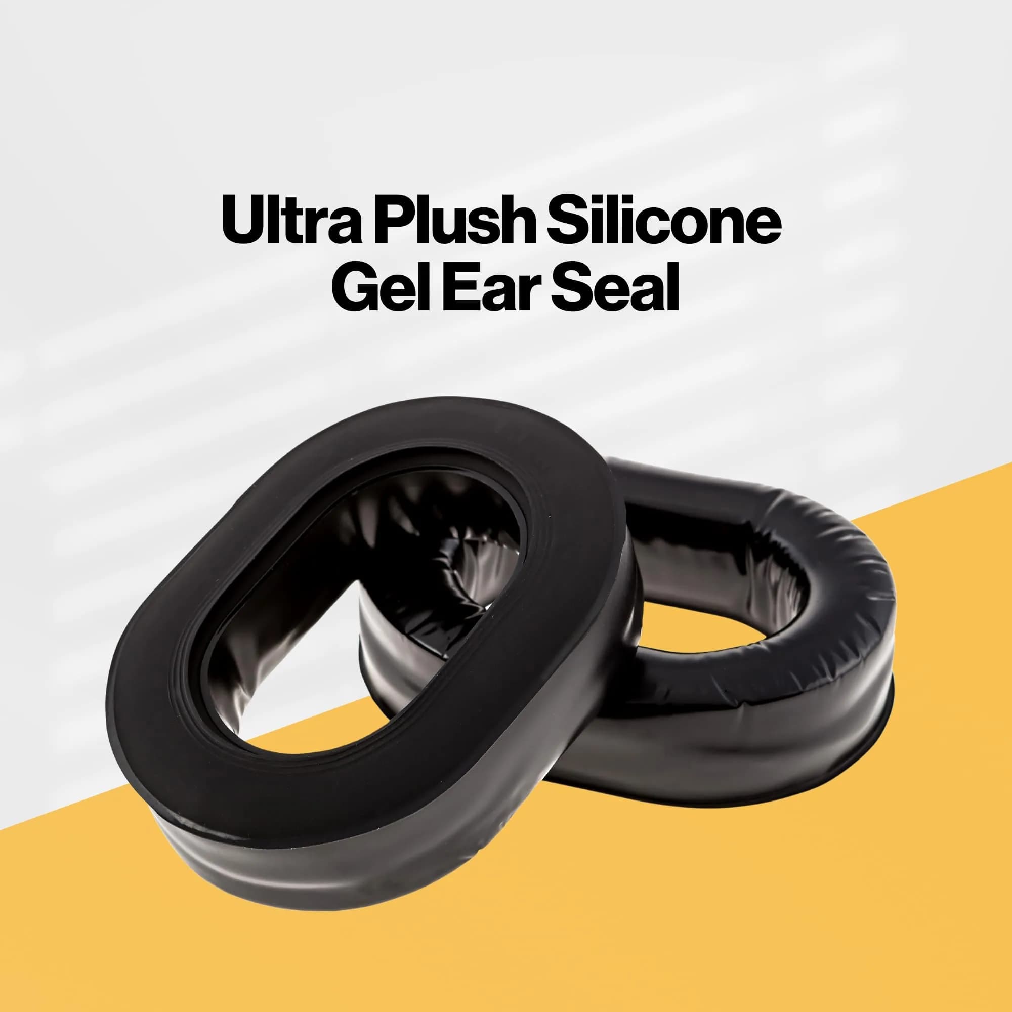 KORE AVIATION Ultra Plush Silicone Gel Ear Seals 2 Pairs (191g) | Enhanced Noise Reduction for Aviation, Racing, Gaming Headsets - view 2