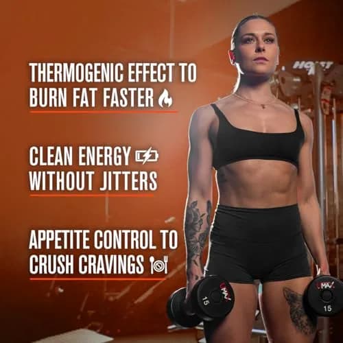 Jacked Factory Burn-XT Clinically Studied Fat Burner & Weight Loss Supplement 120 Count | Metabolism Booster & Appetite Suppressant thumbnail 3