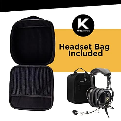 KORE AVIATION P1 Headset for Pilots Mono Noise Reduction | Comfort & Durability thumbnail 7