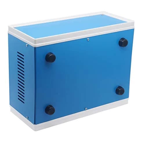 Zulkit Blue Metal Electrical Enclosure Box 9.8 x 7.5 x 4.3 Inch | Robust, Water-Resistant for Electronic Projects thumbnail 5