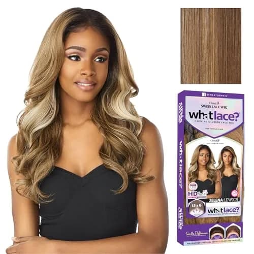 Sensationnel What Lace 13x6 Wig-Zelena, FLAMBOYAGEBLONDE | Natural Density, Pre-Plucked, Glueless Synthetic Wig thumbnail 1