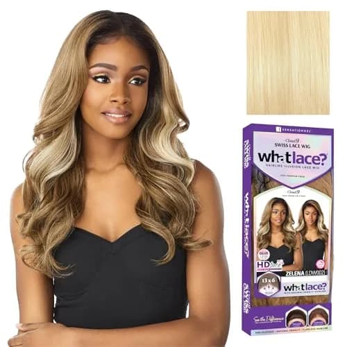 Sensationnel What Lace 13x6 Wig-Zelena, 613 BLONDE | Natural Density, Glueless, HD Lace, Wide Parting thumbnail 1
