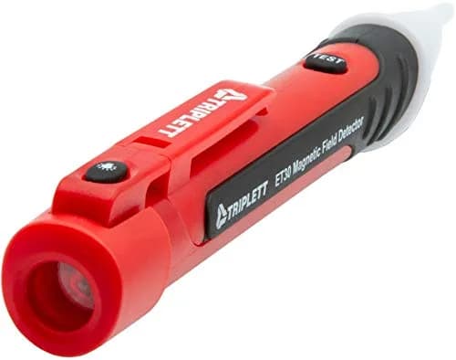 Triplett ET30 Magnetic Field Detector - AC/DC/Permanent | Non-Contact Tester with LED Flashlight thumbnail 3