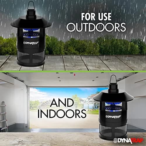 DynaTrap DT160-TUNSR 1/4 Acre Mosquito Trap & Flying Insect Trap | Kills Mosquitoes, Flies, Gnats, Wasps, & Other Flying Insects thumbnail 5