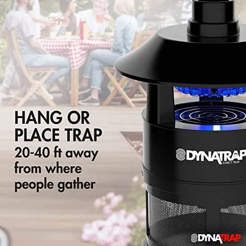 DynaTrap DT160-TUNSR 1/4 Acre Mosquito Trap & Flying Insect Trap | Kills Mosquitoes, Flies, Gnats, Wasps, & Other Flying Insects thumbnail 8