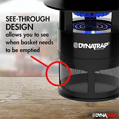 DynaTrap DT160-TUNSR 1/4 Acre Mosquito Trap & Flying Insect Trap | Kills Mosquitoes, Flies, Gnats, Wasps, & Other Flying Insects thumbnail 9