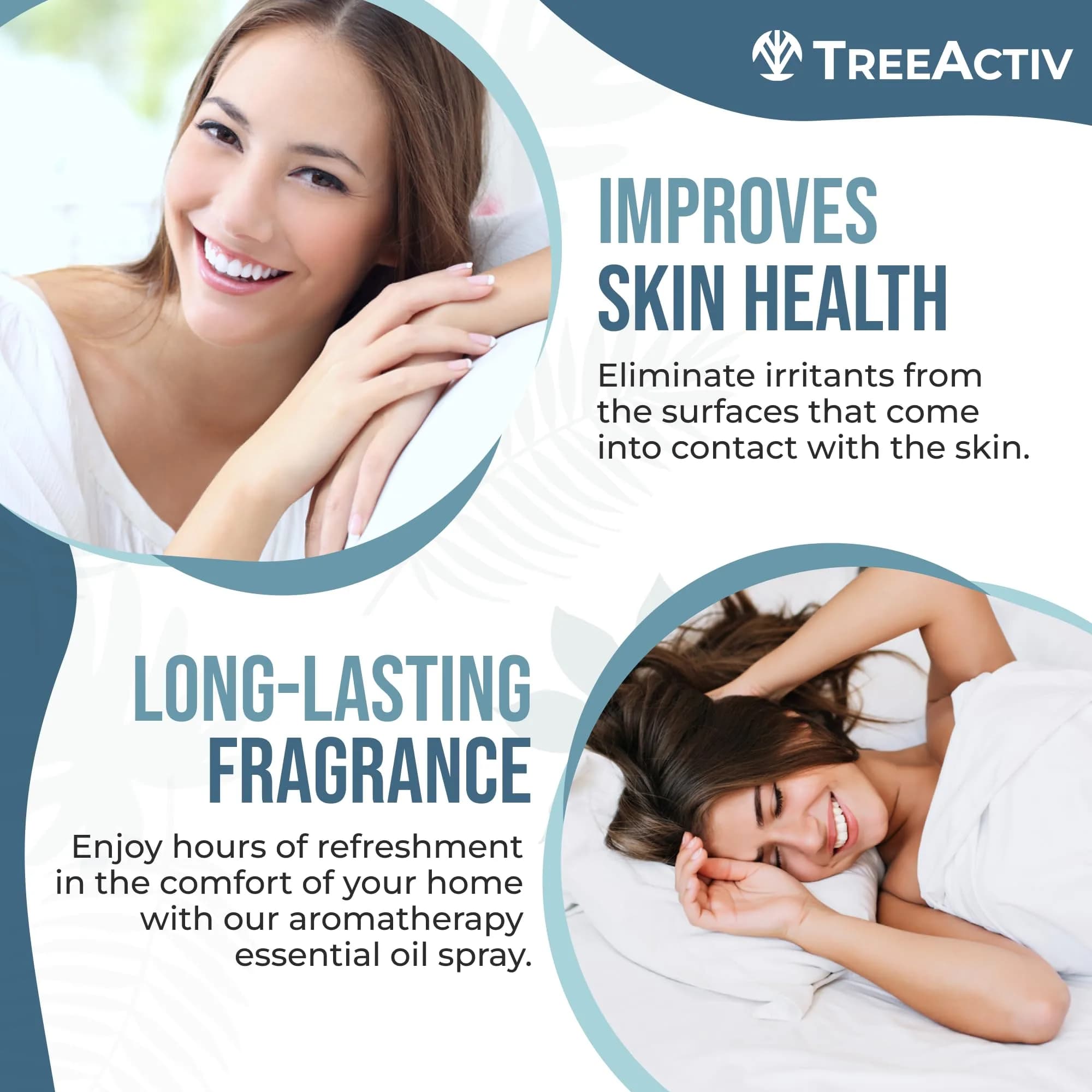 TreeActiv Natural Linen Spray Lavender for Sleep 237ml (8 fl oz) | USA Import for Indian Homes - view 4