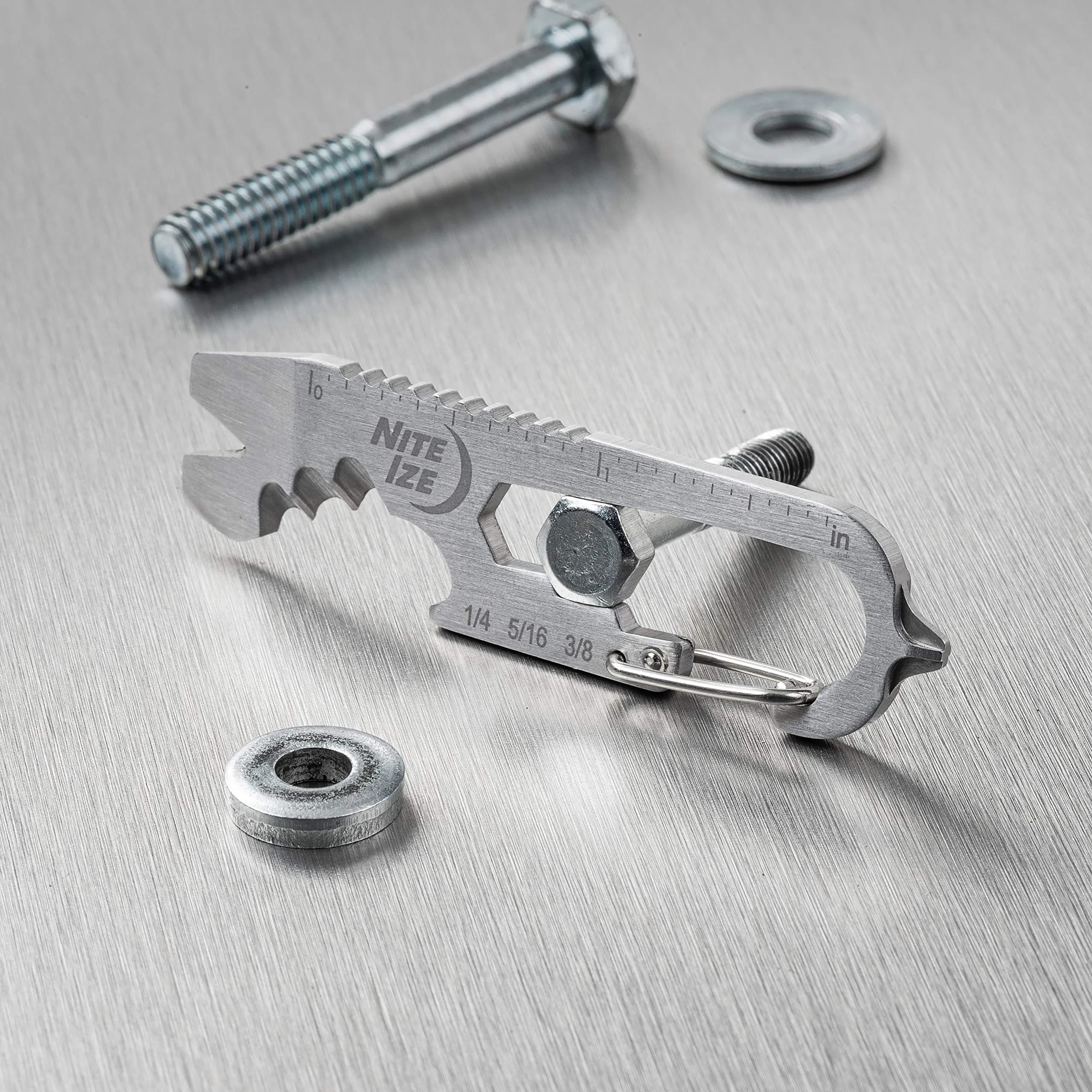Nite Ize DoohicKey+ Keychain Multi Tool 8 Tools 0.3 oz (8.5 g) | Stainless Steel EDC Pocket Tool - view 8
