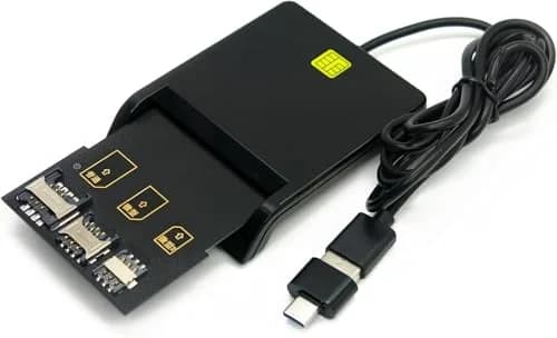 Gialer LTE SIM Card Programmer Kit with 5 Blank Cards & Reader | Windows Compatible thumbnail 3