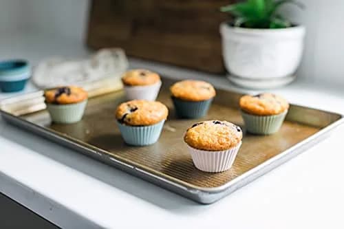 The Silicone Kitchen Reusable Silicone Baking Cups Regular Size 24 Pack | BPA-Free Food-Grade Silicone Muffin Liners for Cupcakes, Baking, Snacks thumbnail 6