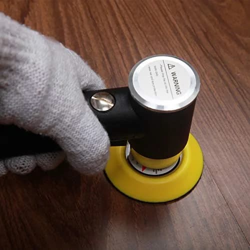 YELWAY 2" and 3" Random Orbital Air Mini Sander | 15,000 RPM Pneumatic Dual Action Polisher thumbnail 5