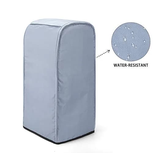 LUXJA Blender Cover for Vitamix 64 oz Low-Profile Blender, Gray | Water-Resistant Nylon Dust Protector thumbnail 4