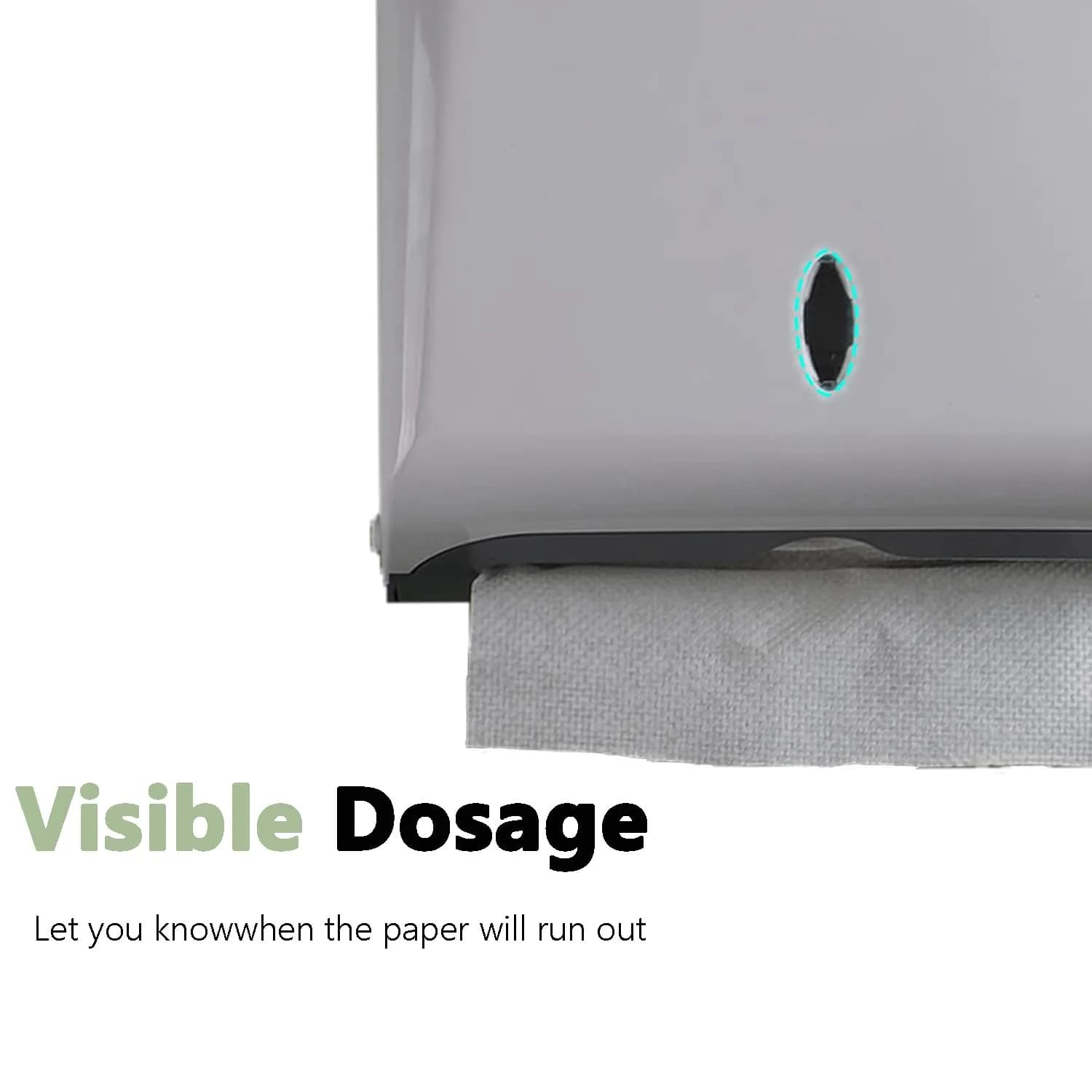 AIFUSI White Paper Towel Dispenser Holder | Holds 200 Interfolded Towels, Wall Mount for Kitchen & Bathroom - view 6