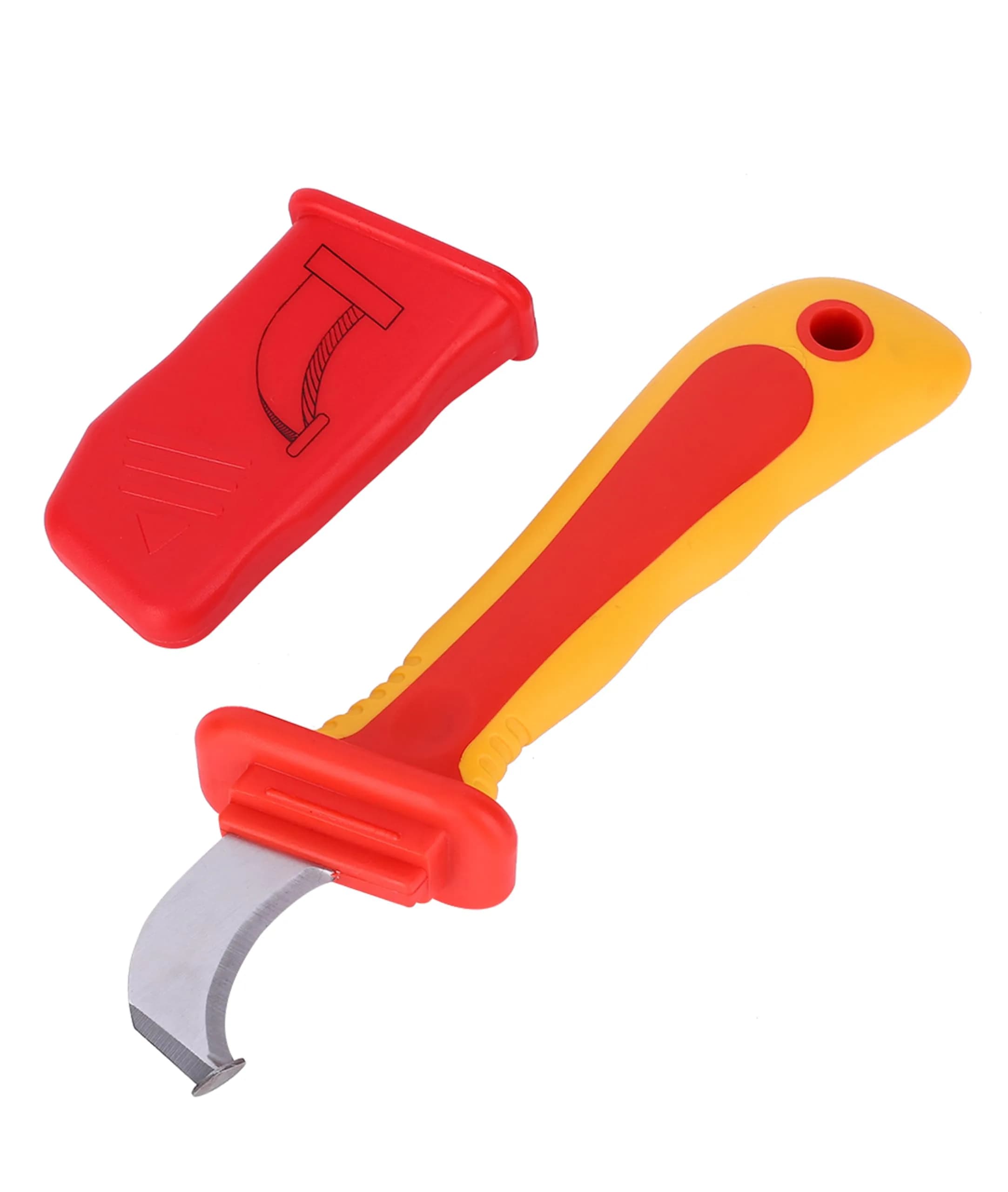 Jectse 1000V Insulation Electrician Knife | Compact, Durable & Safe for Live Wires - main product image