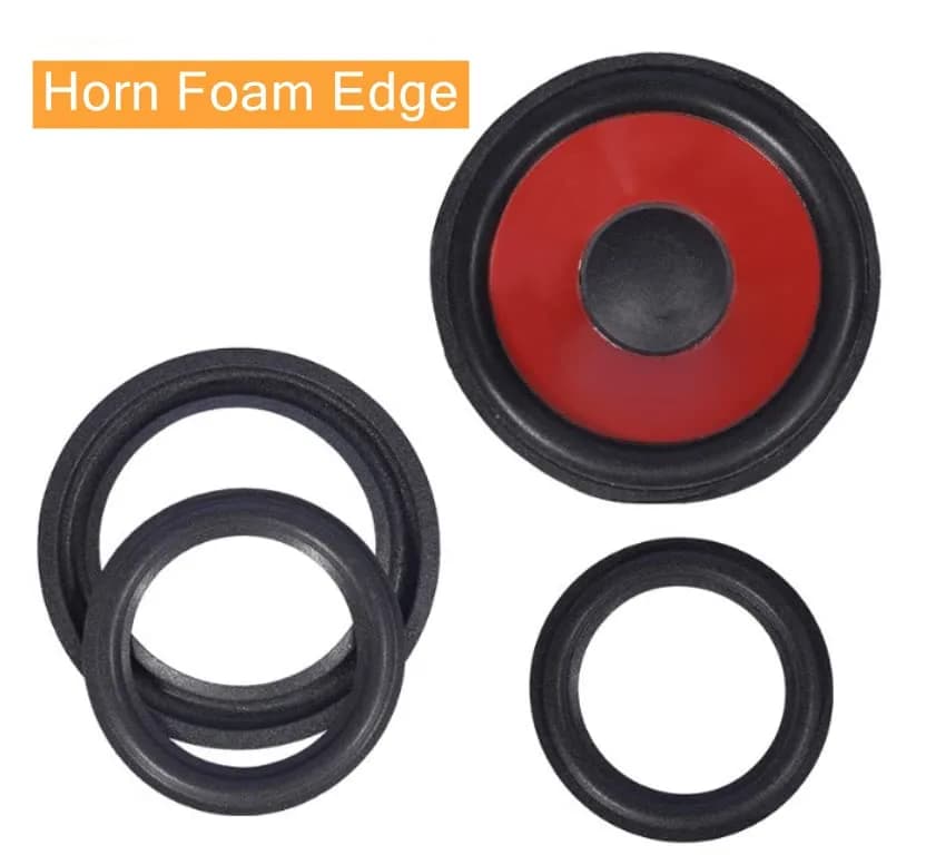 Fielect 6.5-inch Foam Speaker Surround Rings (2-Pack, Black) | DIY Speaker Repair Parts thumbnail 8