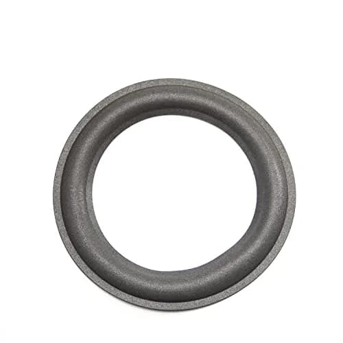 Fielect 6.5-inch Foam Speaker Surround Rings (2-Pack, Black) | DIY Speaker Repair Parts thumbnail 4