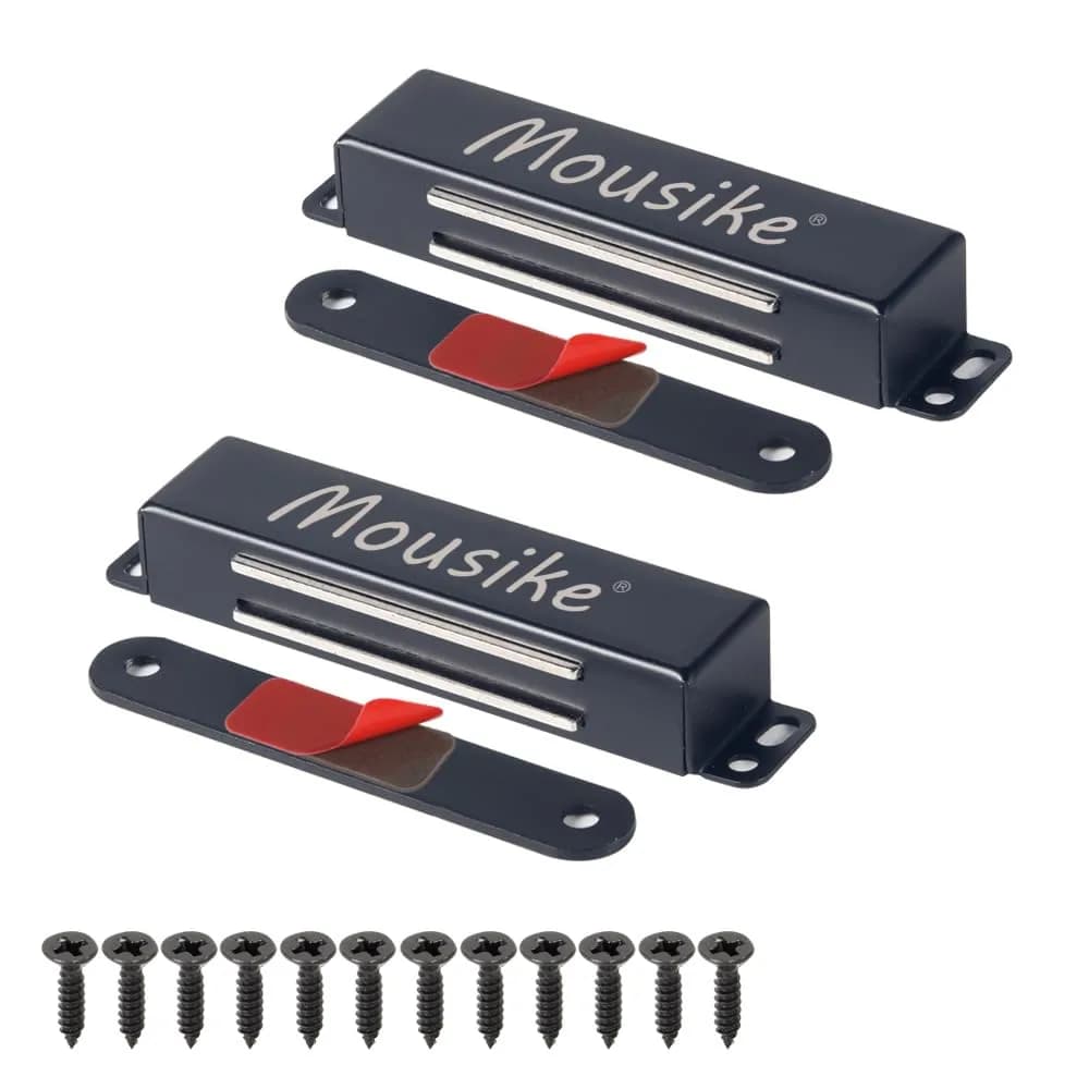 Mousike Magnetic Door Catch Heavy Duty 40kg | Strong Magnetic for Kitchen & Wardrobe