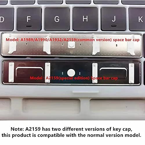 Keeparlus Spacebar KeyCap Replacement for MacBook Pro Retina & Air | Precise Fit & Durable (70-120 chars) thumbnail 5