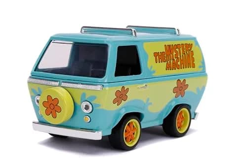Jada Toys Scooby-Doo Mystery Machine Die-Cast Car 1:32 Scale | Licensed Collectible Toy thumbnail 1