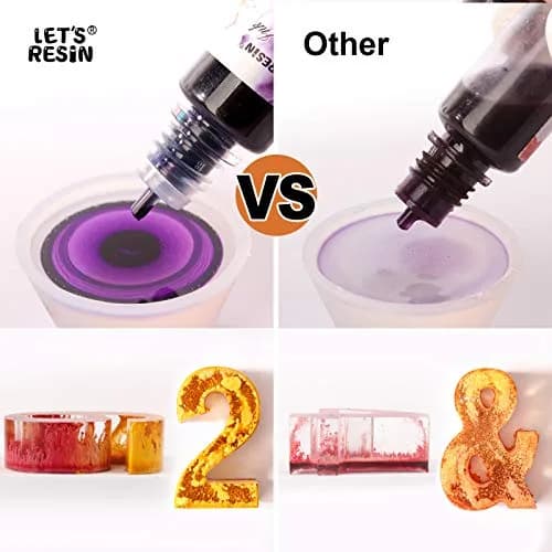 LET'S RESIN Concentrated Alcohol Ink Set 26 Colors (10ml/0.35oz Each) | Vibrant, Highly Pigmented for Resin Art thumbnail 5