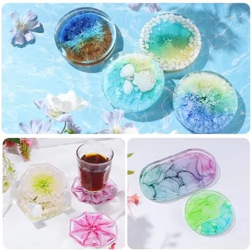 LET'S RESIN Concentrated Alcohol Ink Set 26 Colors (10ml/0.35oz Each) | Vibrant, Highly Pigmented for Resin Art thumbnail 3