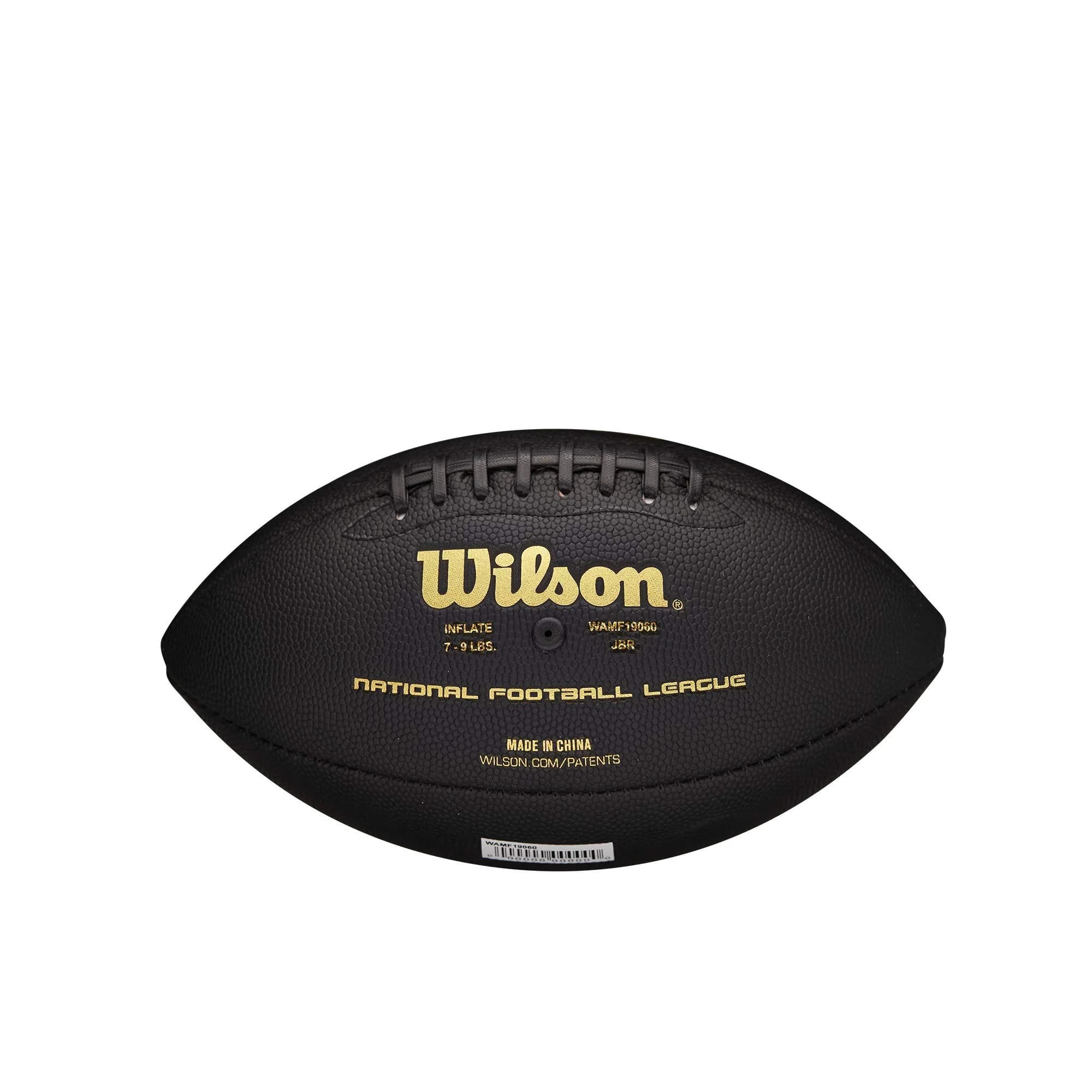 Wilson NFL Super Grip Composite Football - Junior Size, Black/Gold (15.16 oz / 430 g) - view 2
