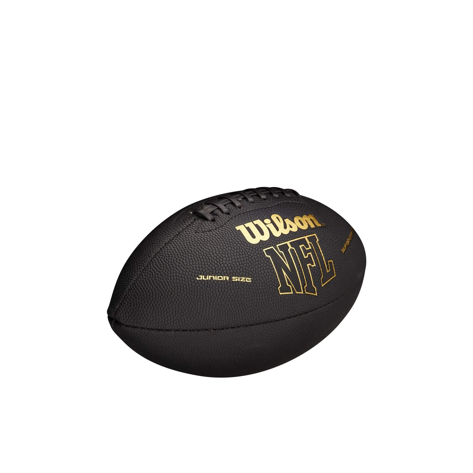Wilson NFL Super Grip Composite Football - Junior Size, Black/Gold (15.16 oz / 430 g) - view 3