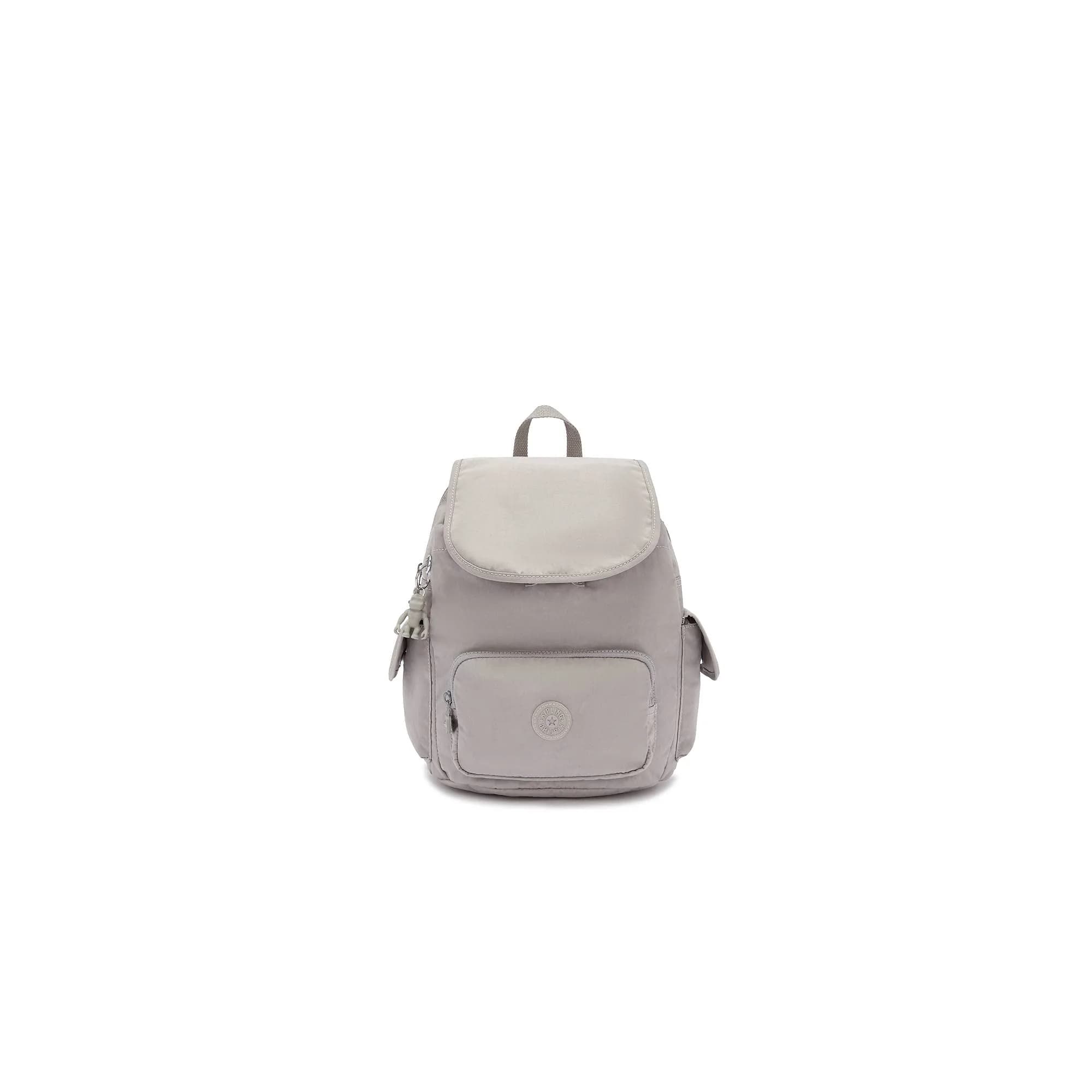 Kipling Women's City Pack Small Backpack | Water-Resistant, Lightweight, Versatile — Grey Gris