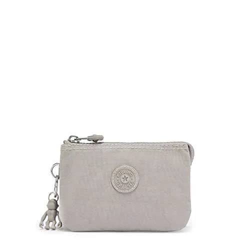 Kipling Women's Creativity Small Pouch Grey Gris | Versatile Nylon Travel Organizer (Small US) thumbnail 1