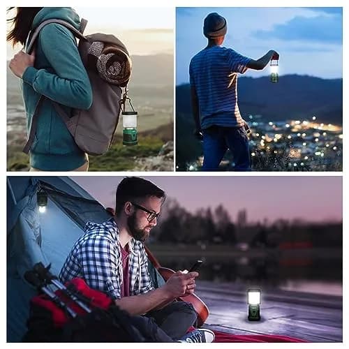 Lepro LED Camping Lantern, Mini Camping Lantern, 350LM, 4 Light Modes, 3 AA Battery Powered | Bright, Portable & Water-Resistant thumbnail 9