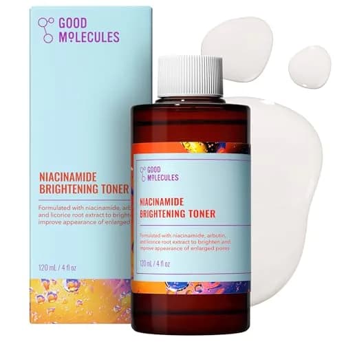 Good Molecules Niacinamide Brightening Toner 120ml (4 fl oz) | Evens Tone & Minimizes Pores thumbnail 1