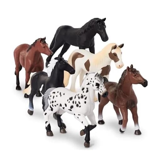 Terra by Battat Horse Set 6-Piece Realistic Figurines Collection | Educational Toy for Kids 3+ Years thumbnail 1