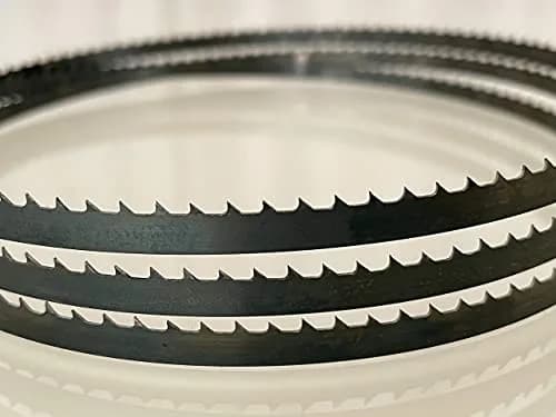 ATOOLS Ground Teeth Bandsaw Blades 157.48 cm (62 Inch) X 0.64 cm (1/4 Inch) X 6TPI, 2-Pack | Precision Wood Cutting for 9-Inch Saws thumbnail 5