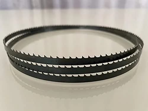 ATOOLS Ground Teeth Bandsaw Blades 157.48 cm (62 Inch) X 0.64 cm (1/4 Inch) X 6TPI, 2-Pack | Precision Wood Cutting for 9-Inch Saws thumbnail 6