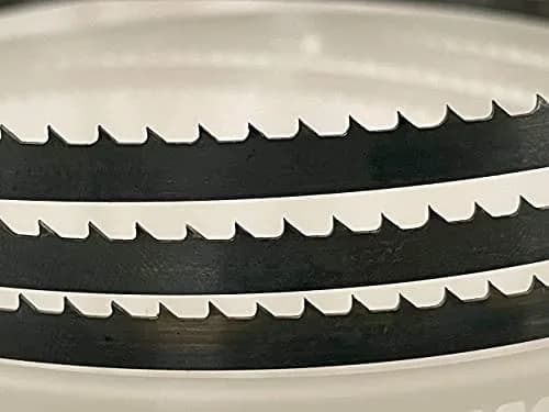 ATOOLS Ground Teeth Bandsaw Blades 157.48 cm (62 Inch) X 0.64 cm (1/4 Inch) X 6TPI, 2-Pack | Precision Wood Cutting for 9-Inch Saws thumbnail 3