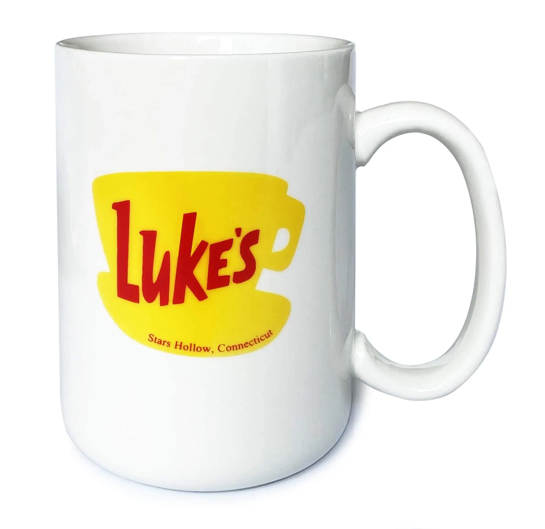 senooe Luke's Diner 15oz (444ml) Ceramic Coffee Mug | TV Show Fan Gift