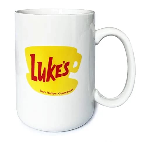 senooe Luke's Diner 15oz (444ml) Ceramic Coffee Mug | TV Show Fan Gift thumbnail 1