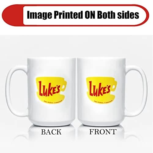 senooe Luke's Diner 15oz (444ml) Ceramic Coffee Mug | TV Show Fan Gift thumbnail 9