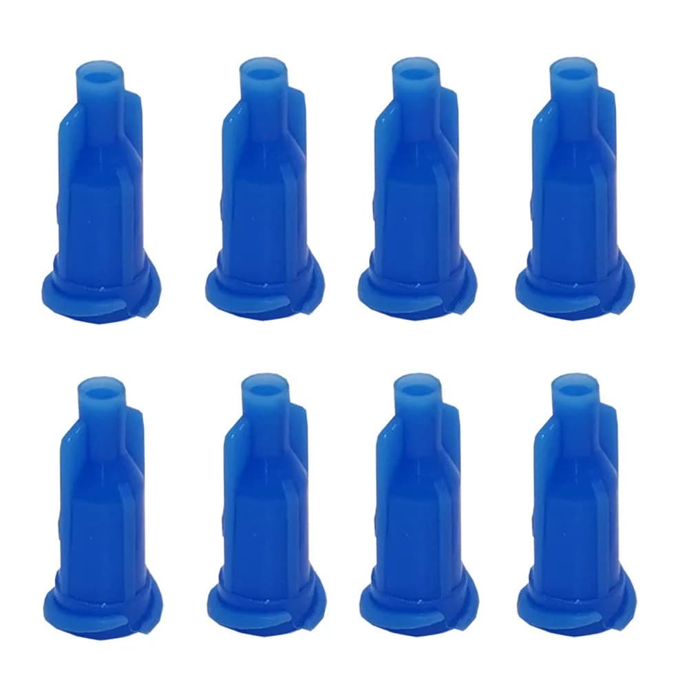lasenersm Blue Syringe Tip Caps with Luer Lock, 200 Pieces (17.5 mm) | Industrial & Craft Dispensing - main product image