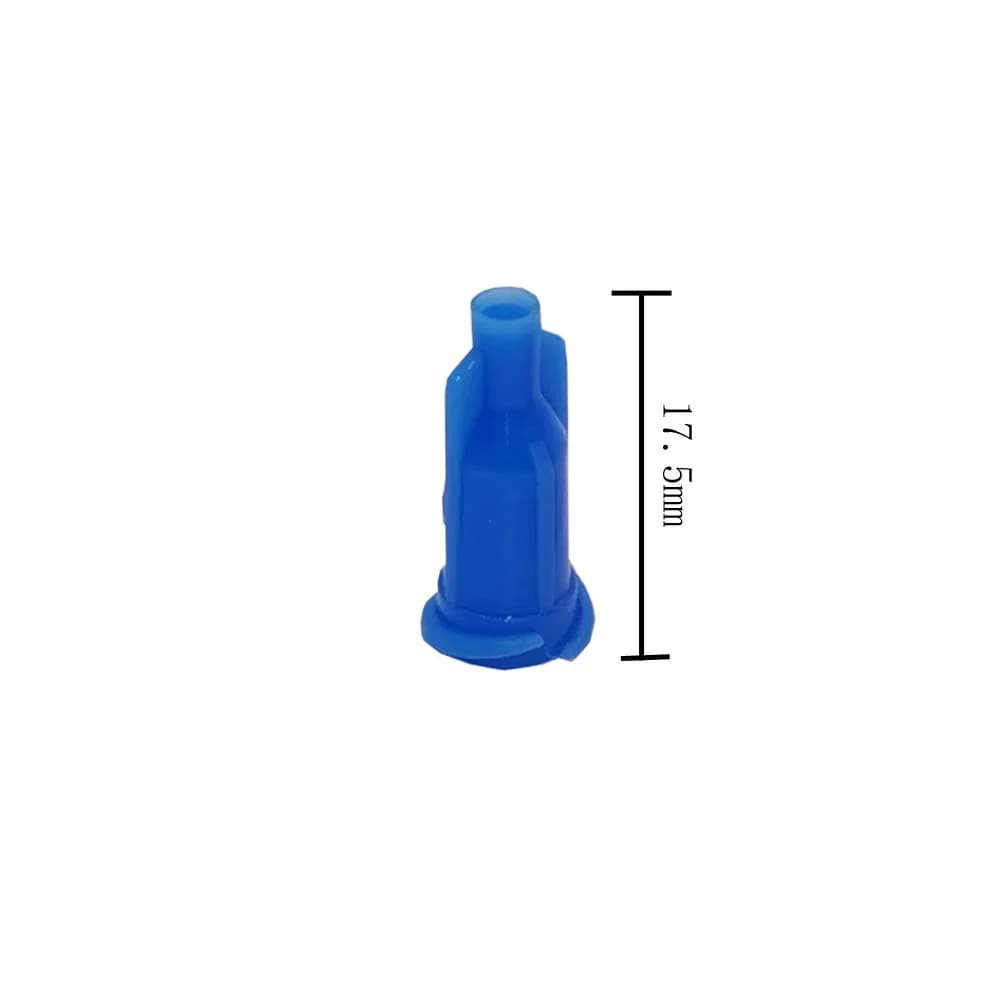lasenersm Blue Syringe Tip Caps with Luer Lock, 200 Pieces (17.5 mm) | Industrial & Craft Dispensing - view 2