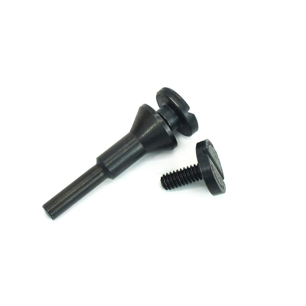 scottchen PRO Mounting Mandrel with 3/8" & 1/4" Arbor Holes for Cut-Off Wheels | 1/4" Shank for Die Grinder Rotary Tool (1 Pack) - main product image