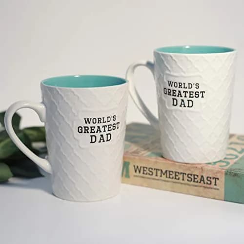 Ynsfree World's Greatest Dad 16 OZ Coffee & Tea Mug | Funny Father's Day Gift in Green thumbnail 4