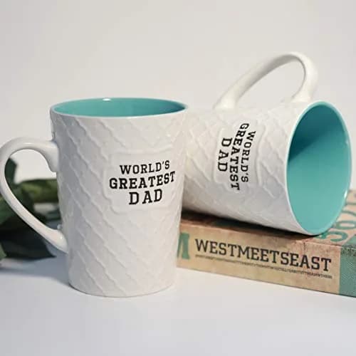 Ynsfree World's Greatest Dad 16 OZ Coffee & Tea Mug | Funny Father's Day Gift in Green thumbnail 5