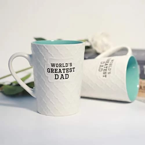 Ynsfree World's Greatest Dad 16 OZ Coffee & Tea Mug | Funny Father's Day Gift in Green thumbnail 3